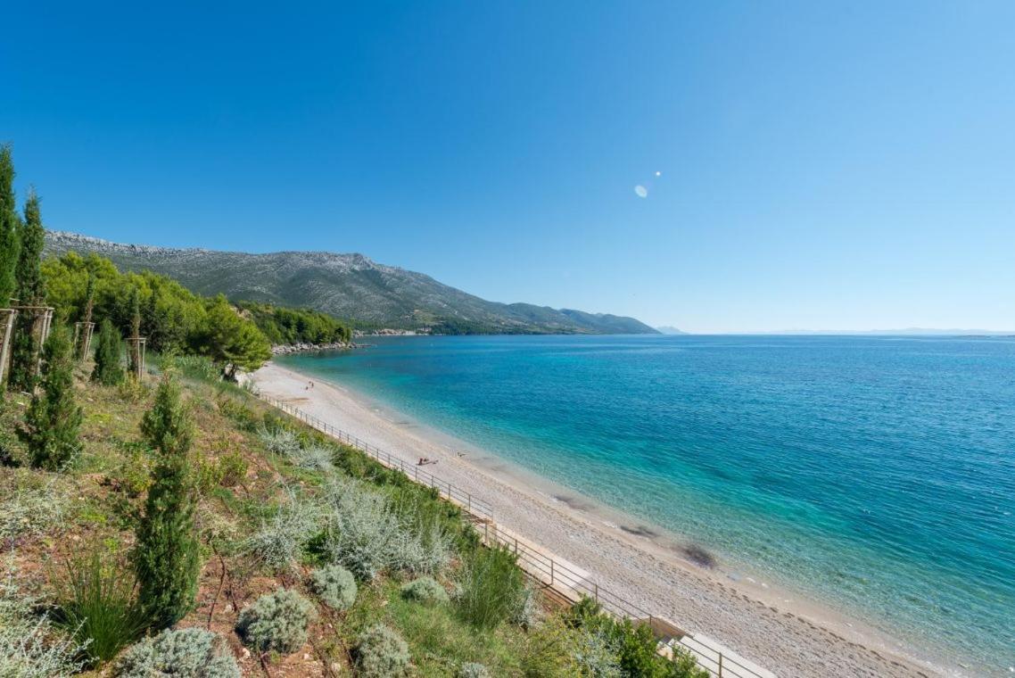 Luxury Beachfront Villa Mare With Private Pool At The Beach Orebic - Peljesac מראה חיצוני תמונה